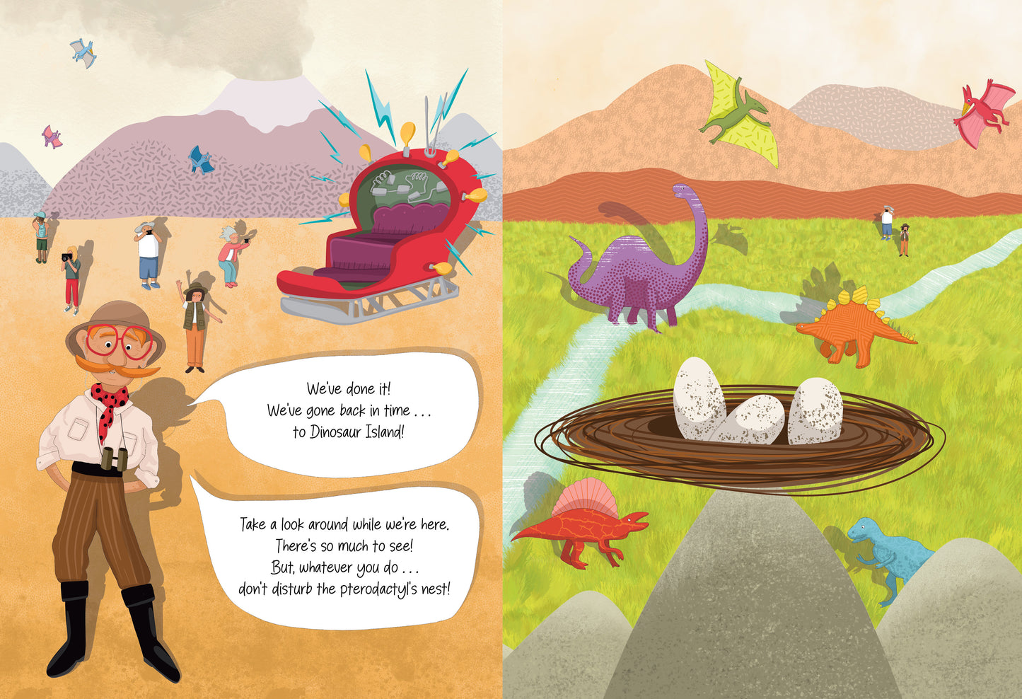 Don't Disturb the Dinosaur Den!