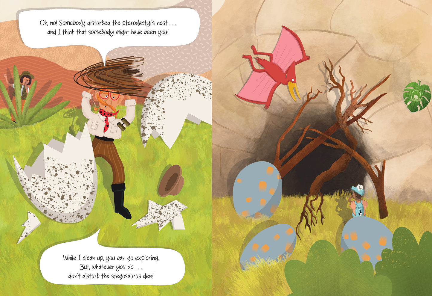 Don't Disturb the Dinosaur Den!