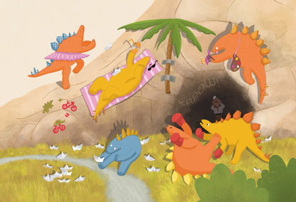 Don't Disturb the Dinosaur Den!