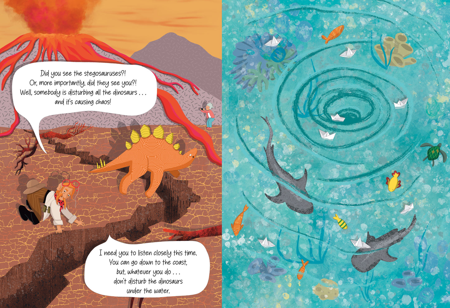 Don't Disturb the Dinosaur Den!