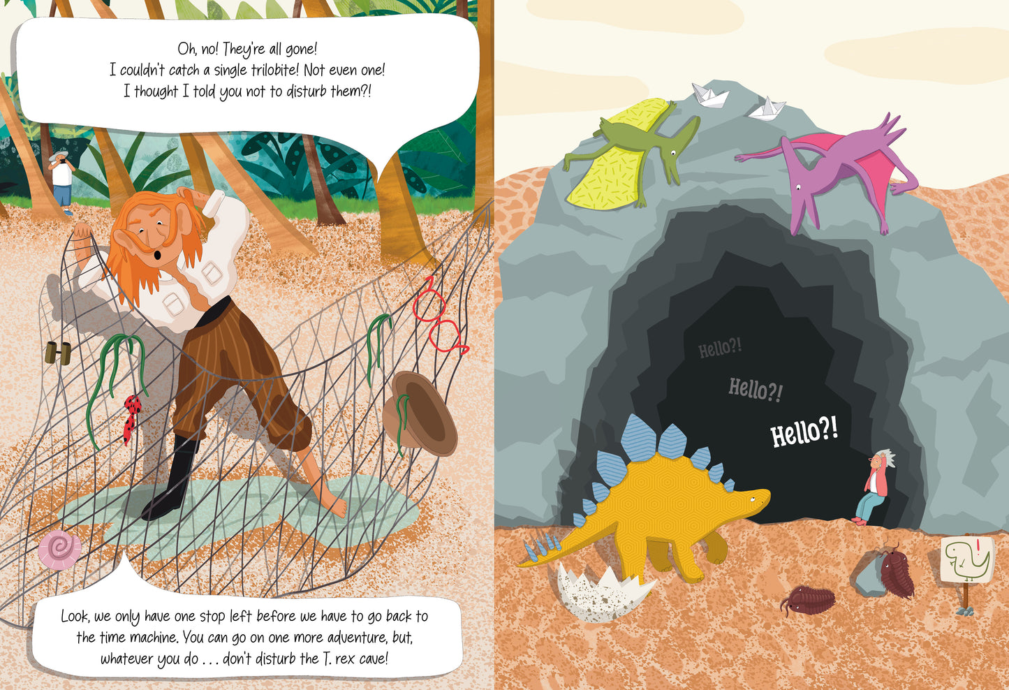 Don't Disturb the Dinosaur Den!